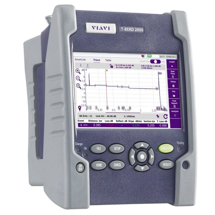 VIAVI MTS-2000. Рефлектограмма