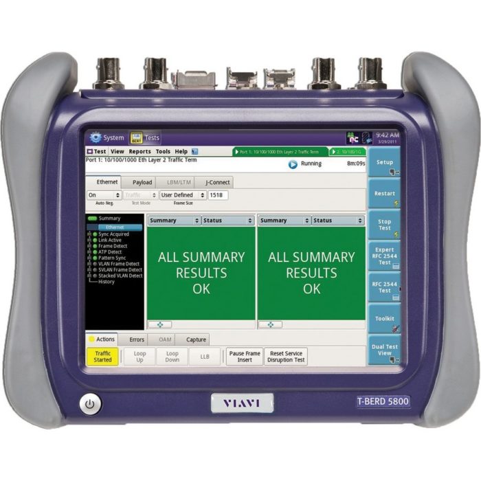 VIAVI MTS-5800 Портативный сетевой тестер